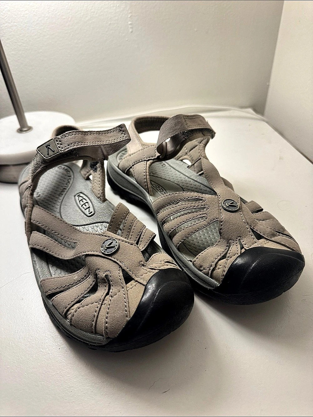 KEEN Rose Sandal Tan Strappy Sandals